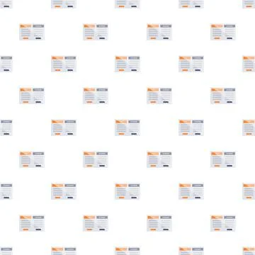 Pricing comparison grid pattern showing different plans イラスト素材