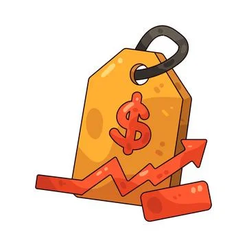 Pricing strategy illustration Stock Illustration