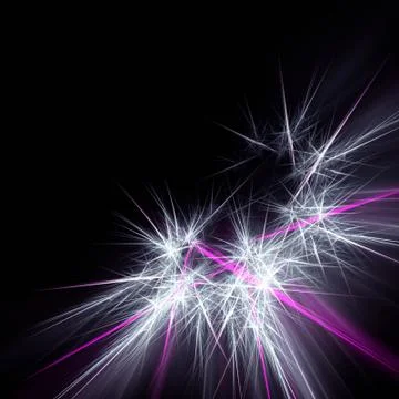 Prickly emo fractal Stock Illustration