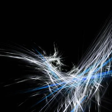 Prickly fractal Stock Illustration