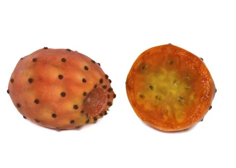 Prickly pear cactus fruit Stock Photos
