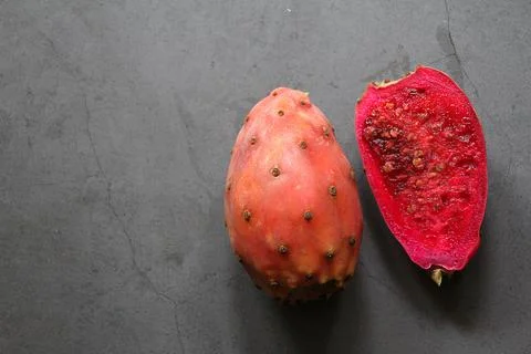 Prickly pear fruit Stock Photos