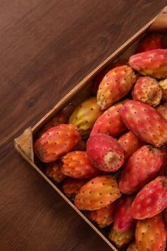 Prickly pear or nopal Stock Photos