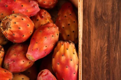 Prickly pear or nopal Foto stock
