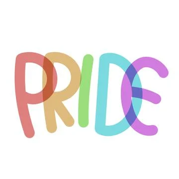 Pride cute design Stock Illustration