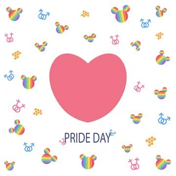 Pride Day,Love is equality Stock Illustration