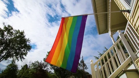 Pride Flag 스톡 동영상 91329960