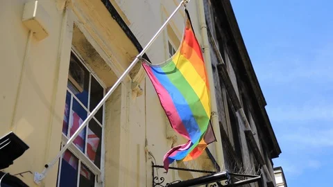 Pride flag Stock Footage 129891218