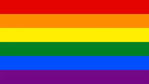 Pride Flag Matte Animation Transition Stock Footage 139070818