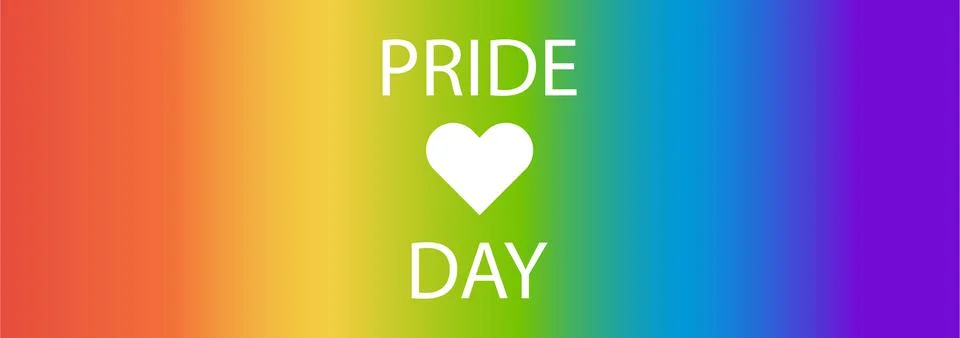 Pride month background and banner.; Stock Illustration