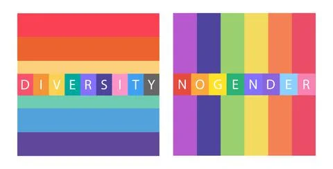 Pride month background and banner.; Stock Illustration