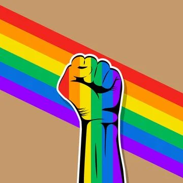 Pride month celebration concept background. happy pride day. celebration an.. Stock-Illustration