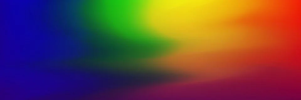 PRIDE MONTH gradient rainbow background. LGBT flag. Template design, vector Stock Illustration