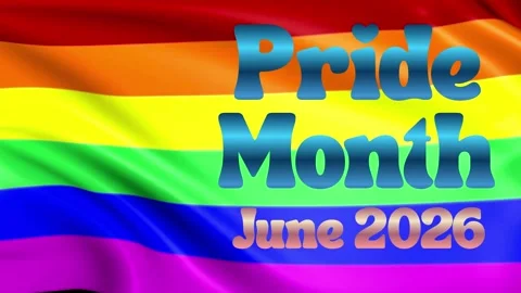 Pride Month June 2026 Video stock 334849251