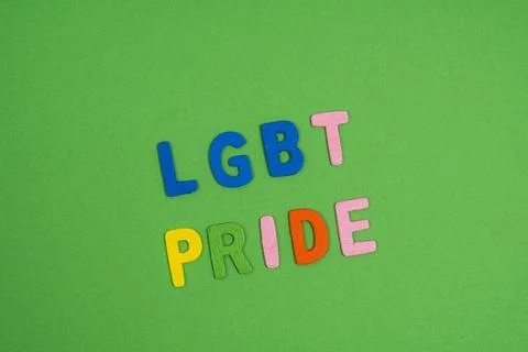 Pride movement colors 스톡 사진