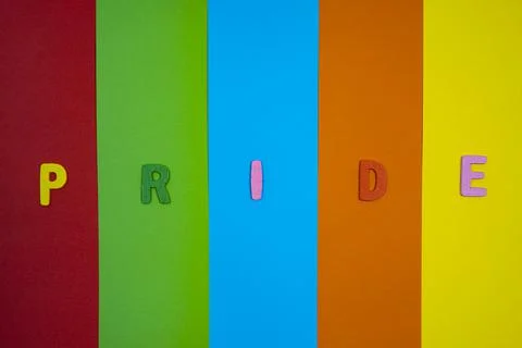 Pride movement colors Foto stock