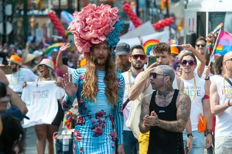 Pride Parade 2024 in Toronto Stock Photos