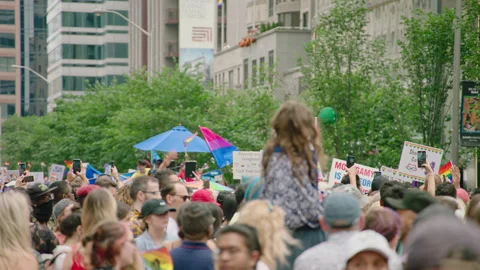 Pride parade Stock Footage 198764178