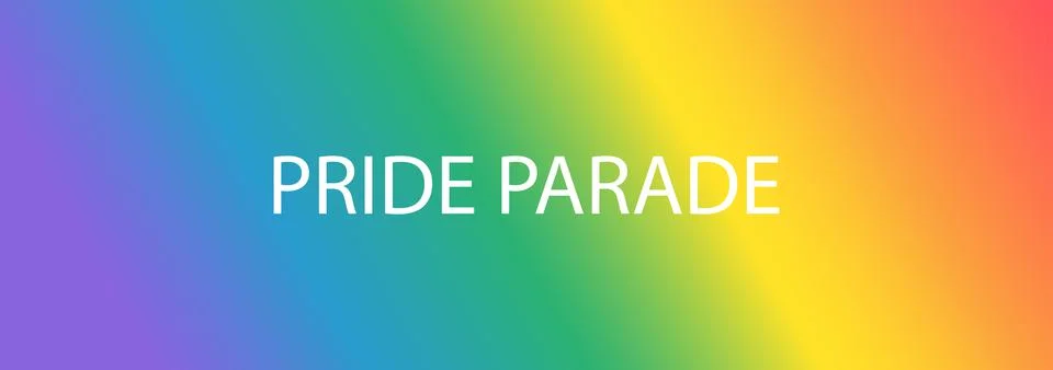 Pride parade Illustrazione stock
