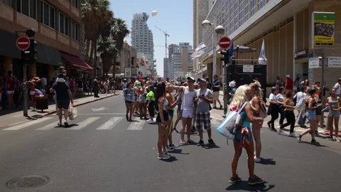 Pride parade TA Stock Footage 110730863