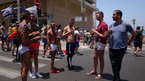 Pride parade TA Stock Footage 110731552