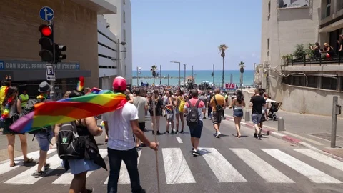 Pride parade TA Stock Footage 110732493