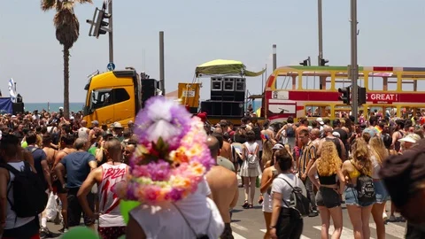 Pride parade TA Stock Footage 110734031
