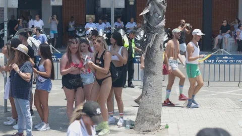 Pride parade TA Stock Footage 111399028