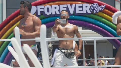 Pride parade TA Stock Footage 111400795