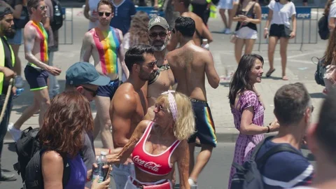 Pride parade TA Stock Footage 111401399