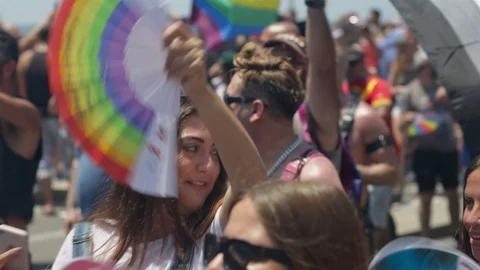 Pride parade TA Stock Footage 111401931