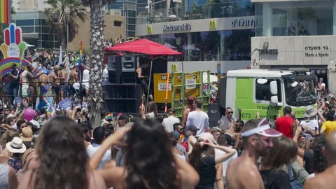 Pride parade TA Stock Footage 111402197
