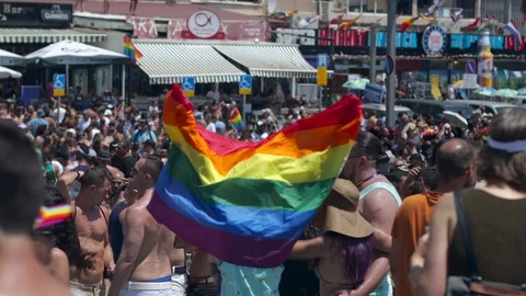 Pride parade TA Stock Footage 111402309