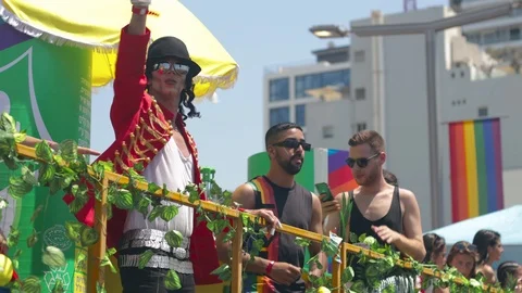 Pride parade TA Stock Footage 111403118