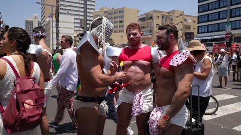 Pride parade TA Stock Footage 111407762