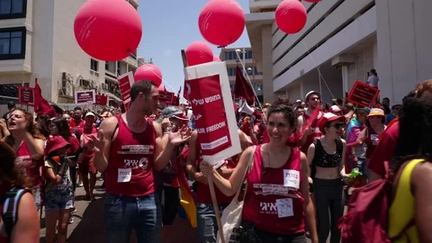 Pride parade TA Stock Footage 111408804