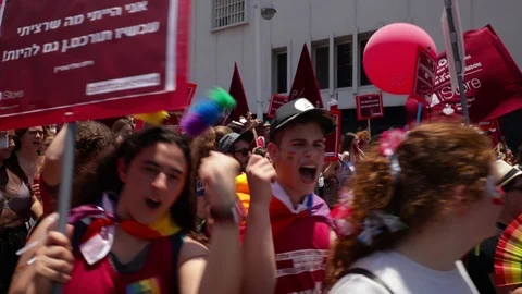 Pride parade TA Stock Footage 111409756