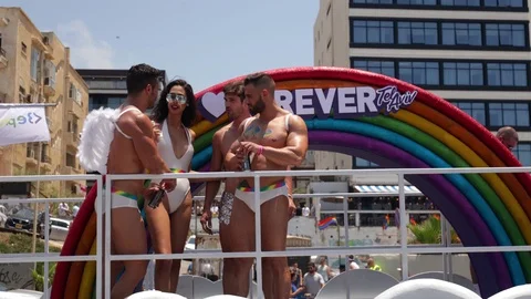 Pride parade TA Stock Footage 111410961