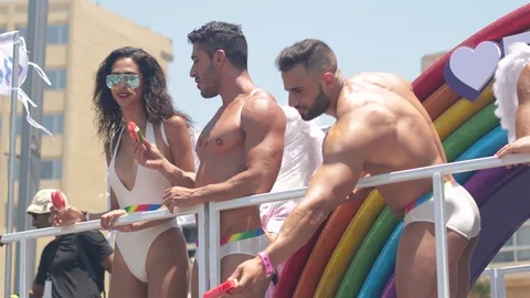 Pride parade TA Stock Footage 111411554