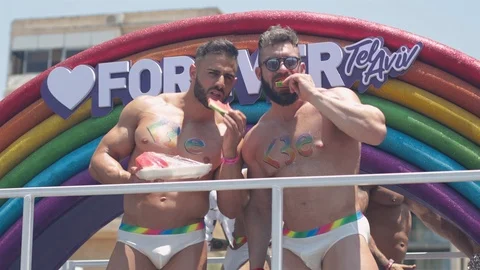 Pride parade TA Stock Footage 111411854