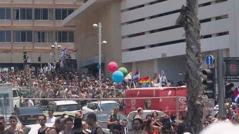 Pride parade TA Stock Footage 111412202