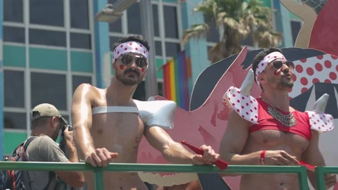 Pride parade TA Stock Footage 111412606