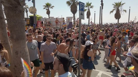 Pride parade TA Stock Footage 116756597