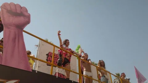 Pride parade TA Stock Footage 116757498