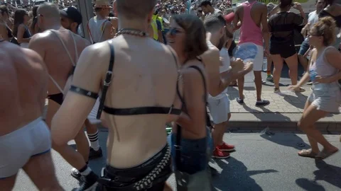 Pride parade TA Stock Footage 116757999