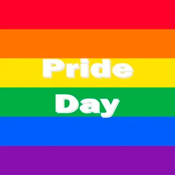 Pride rainbow background. Stock Illustration