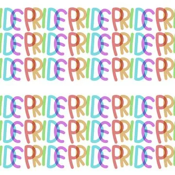 Pride rainbow colors pattern Stock Illustration