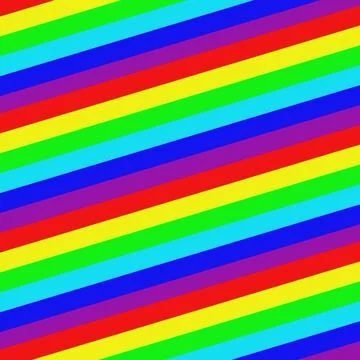 Pride Rainbow Flag Background. Stripes Pattern Stock Illustration