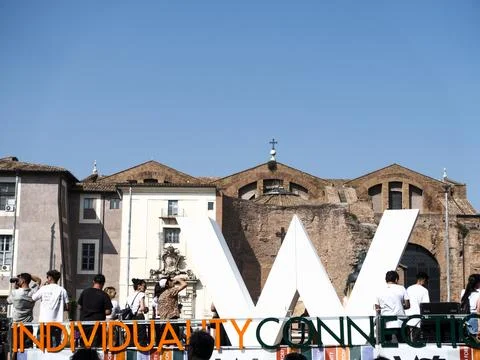 PRIDE ROMA 2025 Stock Photos