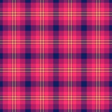 Pride seamless check pattern, crease vector texture fabric. Border plaid te.. Stockillustratie